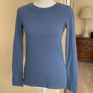 Sundance Navy Blue Knit Top